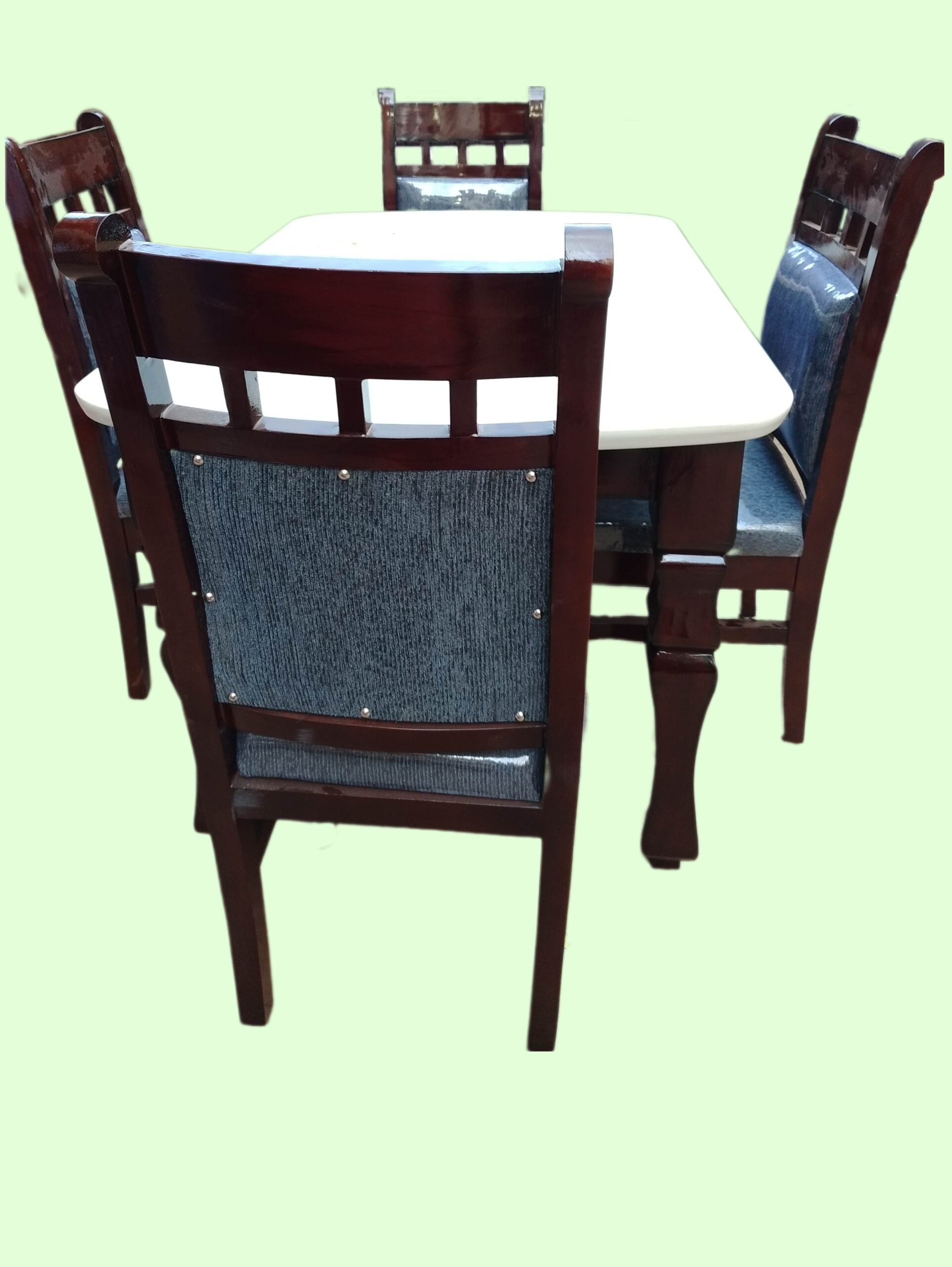 Italian Top Dining Table Set