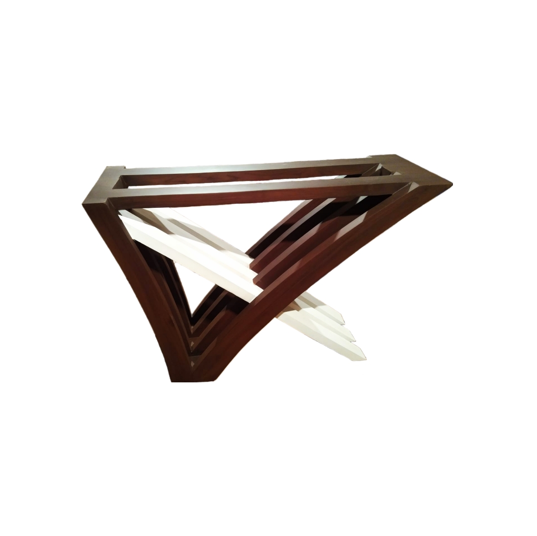 and base teak wood dining