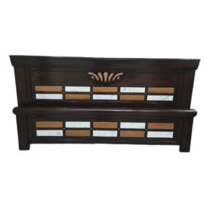 Double Bed Teak wood Cot 2012