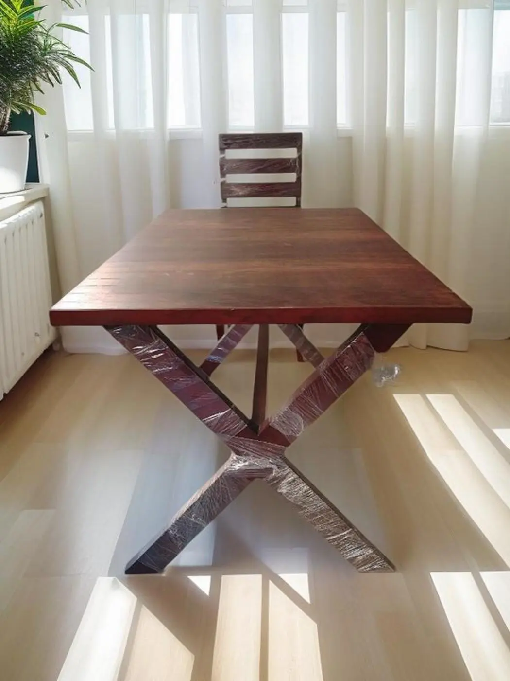 Modern Dining Table Set 4 Seater 1028 - Image 2